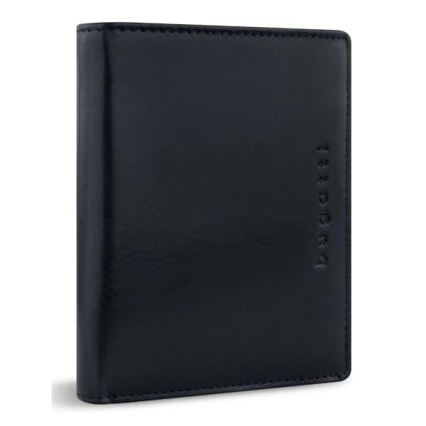 부가티 로마노 RFID 월렛 위드 플랩 10CC 블랙 10995879