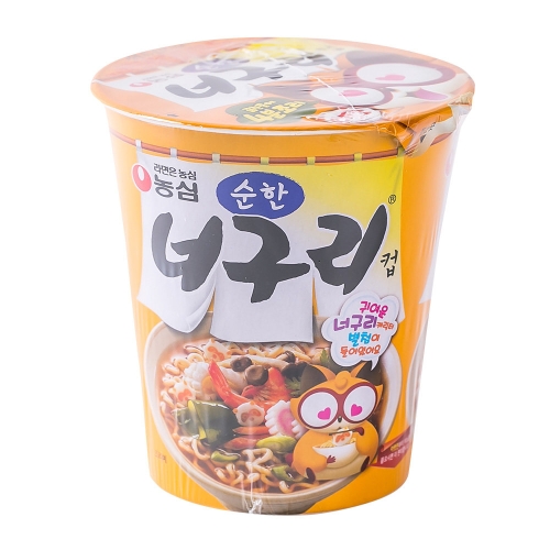 농심 순한 너구리 컵 63g (1개)_이미지