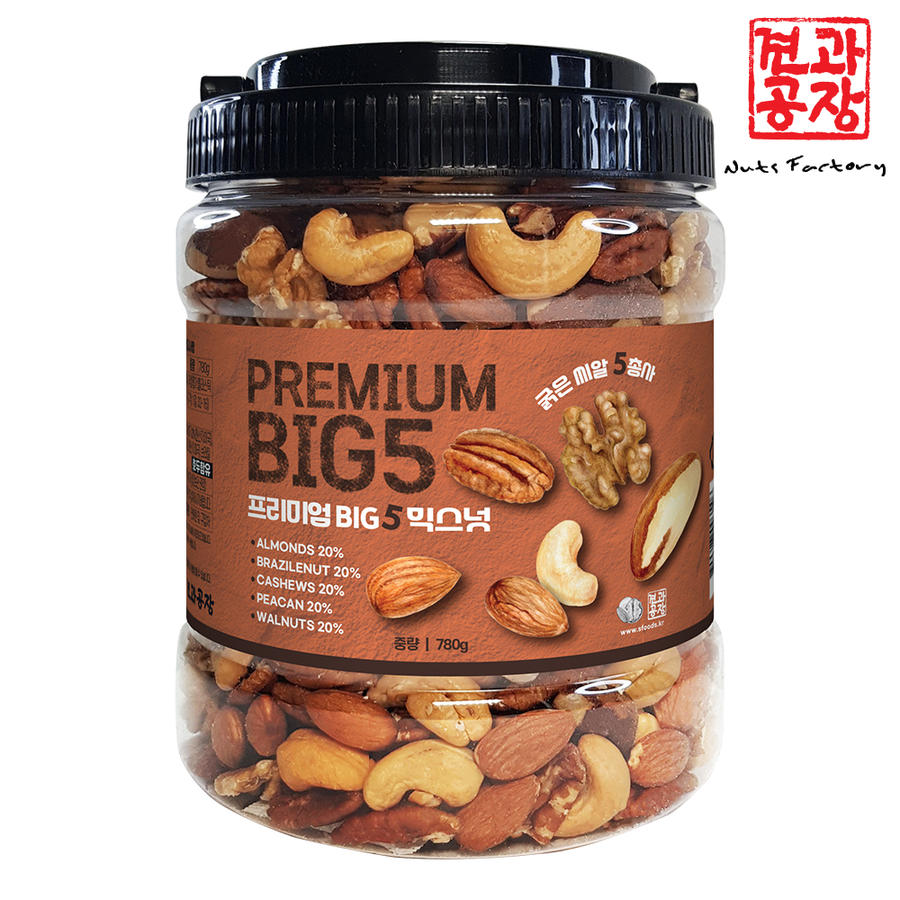  견과공장 프리미엄 BIG5 믹스넛 780g [1개]