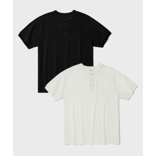 ����ȭ��Ʈ 4�� ��� �ƿ����ĵ� OUTSTANDING 2PACK HENLEY NECK ���� TEE ����Ƽ���� /���� 145958 L