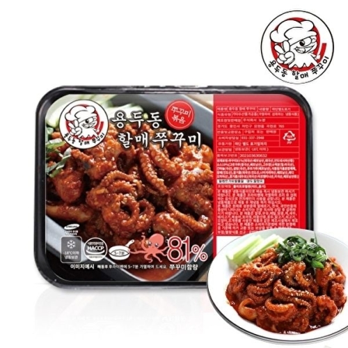 뉴본 용두동 할매 쭈꾸미 300g (5개)