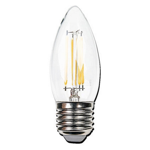 LED COB E26 촛대구 전구색 3W