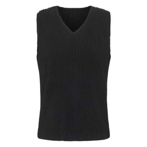  옴므 HOMME PLISSE ISSEY MIYAKE 라프리마 남성 탑 블랙 HP66JE510 15 /11
