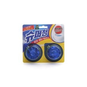 산도깨비 슈퍼청 변기세정제 40g 2개입 (40개)