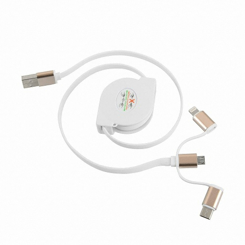 라이트컴 COMS BB064 3in1 자동감김 케이블