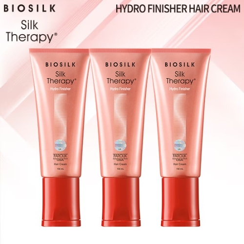 LG생활건강 실크테라피 하이드로 피니셔 헤어크림 150ml (3개)