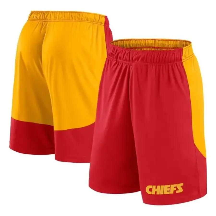 반바지 Fanatics Red/Gold Kansas City Chiefs Launch 쇼츠 814179