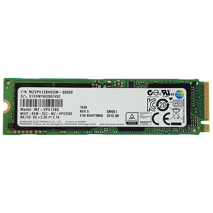 �Ｚ���� SM951 M.2 NVMe �������