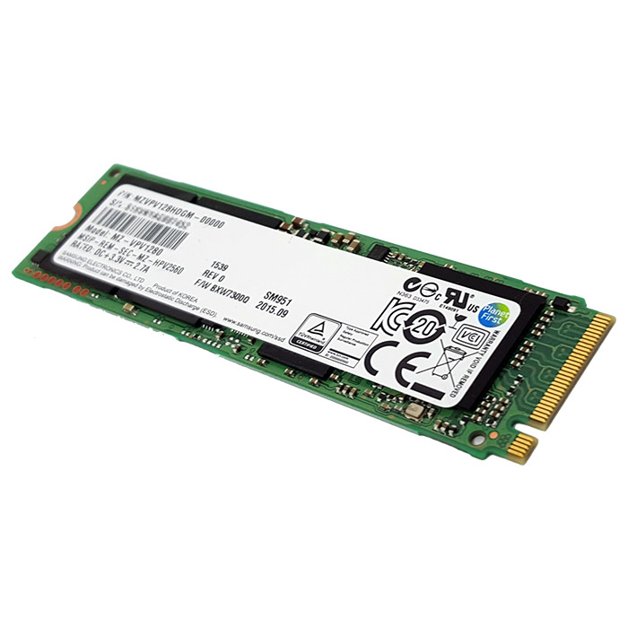 삼성전자 SM951 M.2 NVMe 병행수입 (256GB)