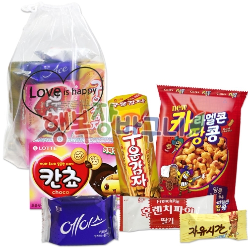 과자세트 과자선물세트 행복주머니A 과자 어린이선물