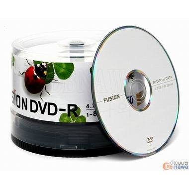 퓨전 DVD-R 4.7GB 8x 케익 (50장)_이미지