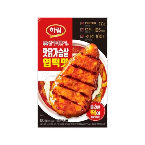 하림 맛닭가슴살 엽떡맛 100g (6개)_이미지