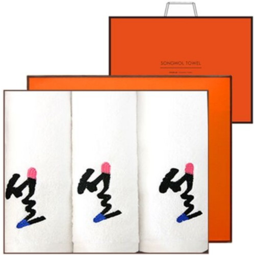 송월타월 설자수 선물세트 120g [3장]