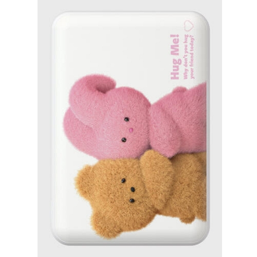 더나인몰 big hug friends 맥세이프 보조배터리 5000mAh_이미지
