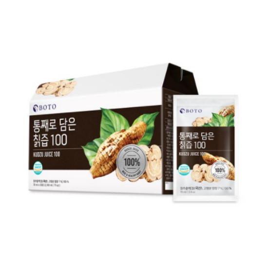 보뚜슈퍼푸드 보뚜 통째로 담은 칡즙100 70ml 30포 (4개)