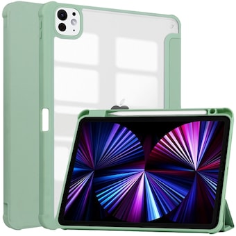 GSB iPad Pro 13 M4 <b>애플</b>펜슬 수납 클리어 하이브리드 케이스