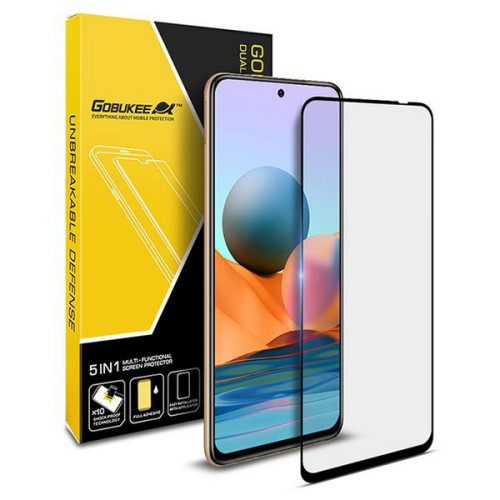 레드미 노트10 풀점착 풀커버 강화유리 액정보호필름