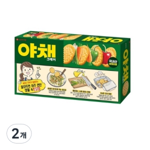 롯데제과 야채크래커 249g (2개)