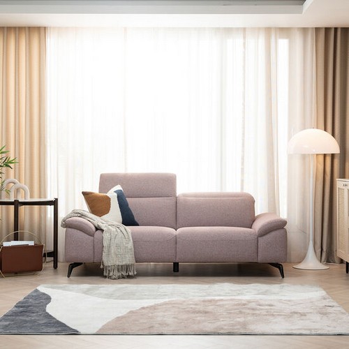 리바트 몰리세 헤드틸팅 패브릭 소파 3인용