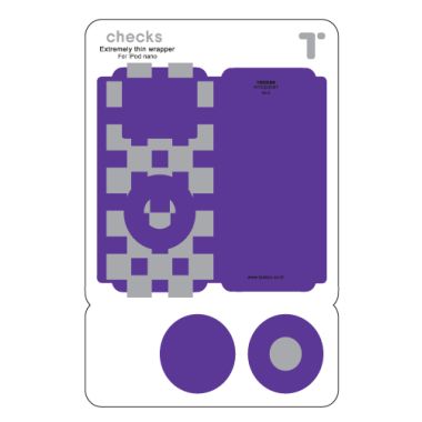 TOCKEN iPod nano Wrapper Check_이미지