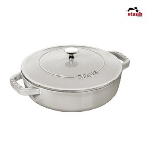 스타우브 시스테라 전골냄비 화이트트러플 (ST26126107)) (24cm)_이미지
