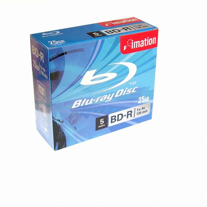 이메이션 Blue-ray BD-R 4x 25GB 쥬얼케이스 5장_이미지