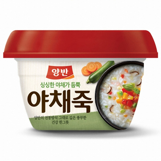 동원F&B 양반 야채죽 288g이미지입니다. 누르면 해당 게시물로 새창이동합니다.