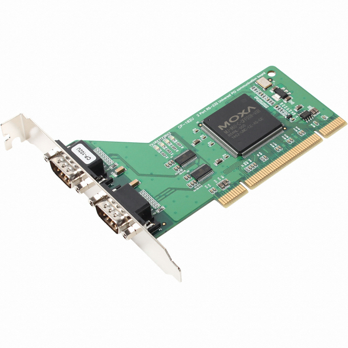 MOXA CP-102U 2포트 PCI 시리얼카드