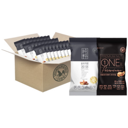 산과들에 순수가온 20g x 50개 + 원데이 프리미엄 20g x 50개 (1개)