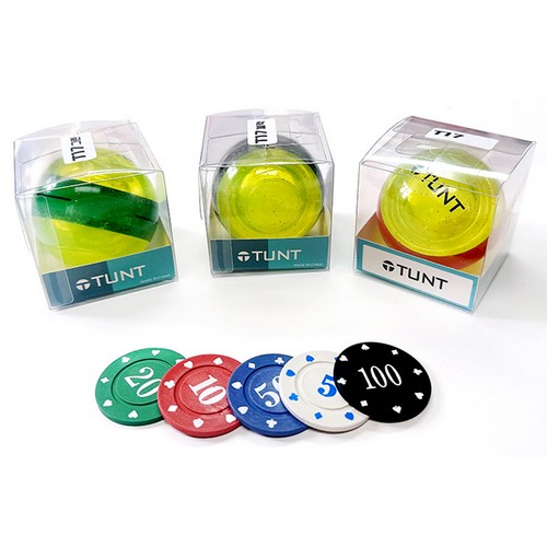 턴트골프 4피스 에이밍라인 파크골프공 (4개)_이미지