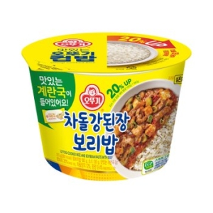 오뚜기 컵밥 차돌강된장보리밥 315g(+계란국) (3개)