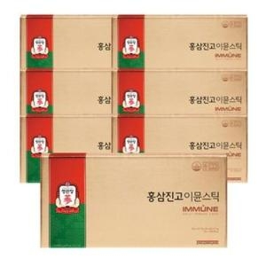 한국인삼공사 정관장 홍삼진고 이뮨 스틱 10g 30포 (7개)