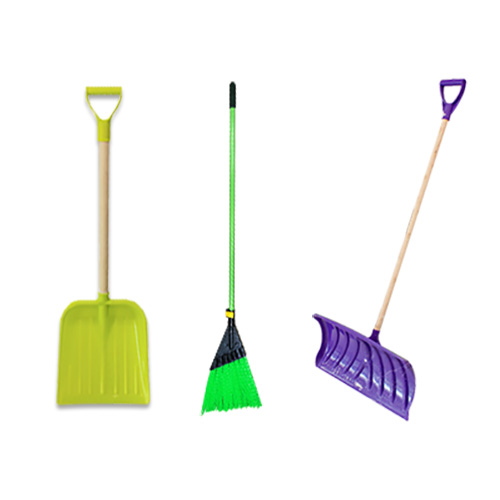 호미닷컴 원터치 P삽 + 넉가래 + 삼각도로비_이미지