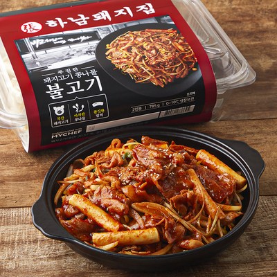 하남돼지집 푸짐한 돼지고기 콩나물 불고기 밀키트 785g (1개)_이미지