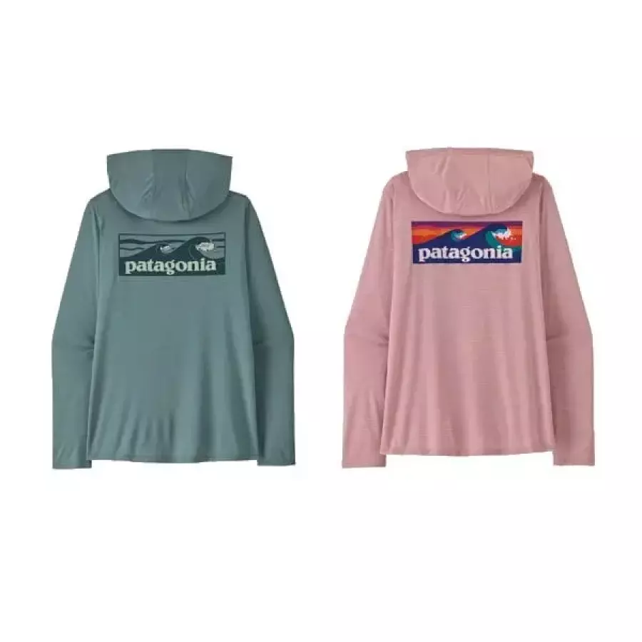  파타고니아 우먼즈 캐필린 쿨 데일리 후디 보드숏 로고 45474R7TS