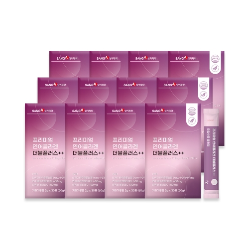 상아제약 프리미엄 연어콜라겐 더블플러스 30포 (12개)_이미지