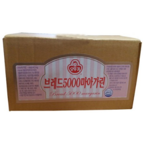 오뚜기 브레드5000 마가린 4.5kg (1개)_이미지