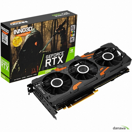 INNO3D 지포스 RTX 2080 GAMING OC D6 8GB X3_이미지