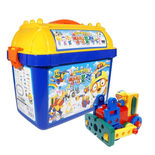 비앤씨 비엔씨  주  뽀로로 씽씽블럭 블럭놀이 조립 작동완구