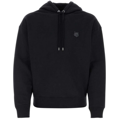 메종키츠네 코튼 오버사이즈 스웨트 LM00705KM0001 (P199, 블랙)_이미지