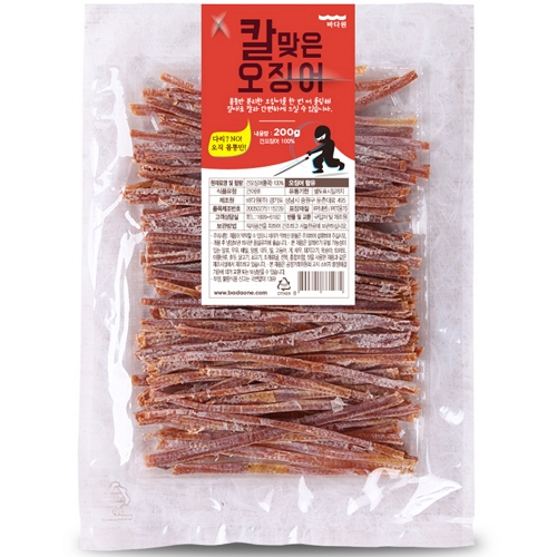 바다원 칼맞은 오징어 200g