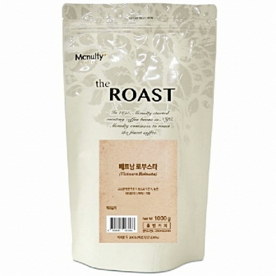 한국맥널티 베트남 로부스타 1kg (1개)