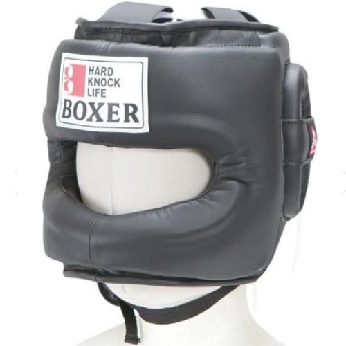 이사미 복싱 풀페이스 헤드기어 IBX-295 (블랙)_이미지