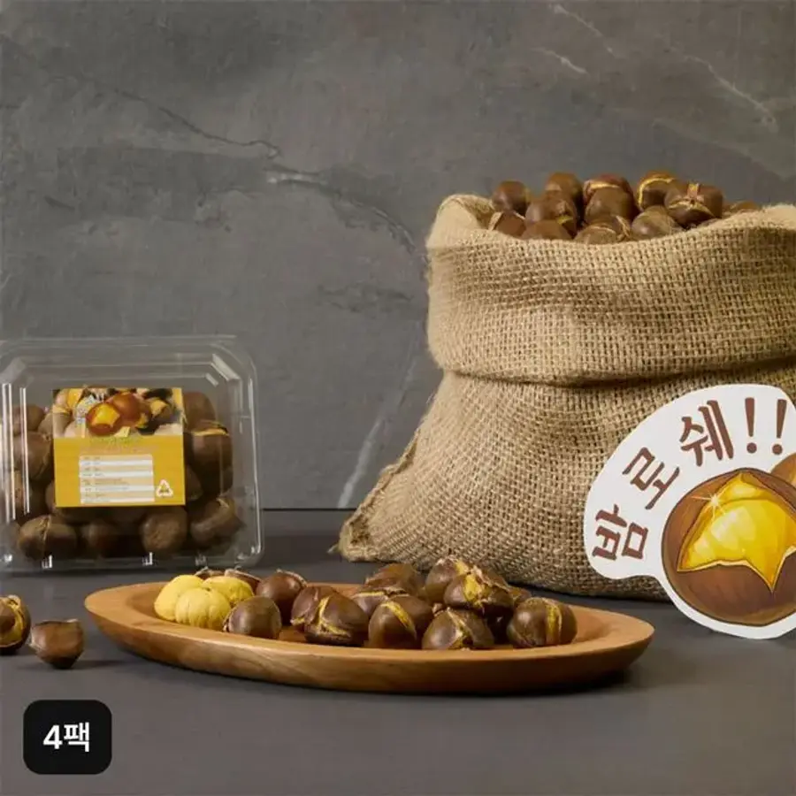 365팩토리 밤로쉐 신선밤 500g (4개)