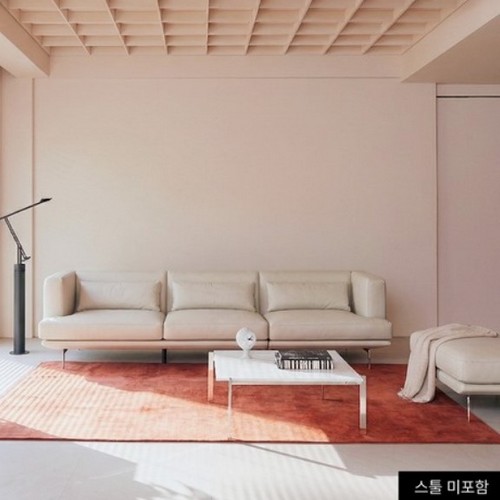 <b>에싸</b> 코르티나 베티버 천연통가죽 <b>소파</b> 4인용