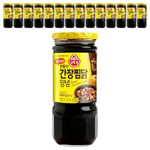 오뚜기 간장 찜닭 양념 480g (15개)_이미지