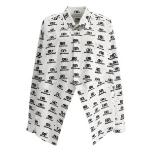 발렌시아가 셔츠 725390 TNL899040 white