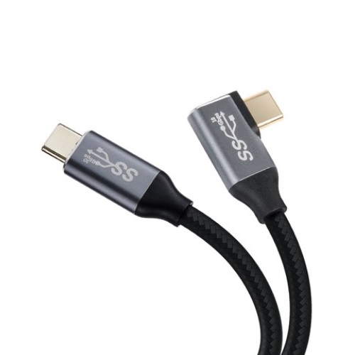 라이트컴 COMS JA USB 3.1 C to C타입 꺾임 케이블 (JA081, 1.5m)_이미지