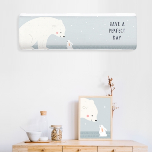 에어컨커버 러블리베어 벽걸이 소형