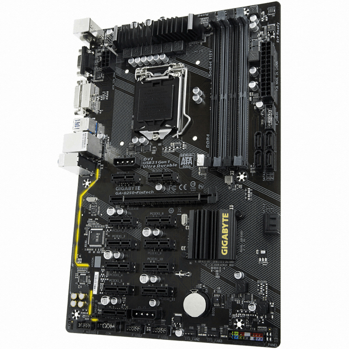 GIGABYTE GA-B250-FinTech BTC 듀러블에디션 피씨디렉트_이미지